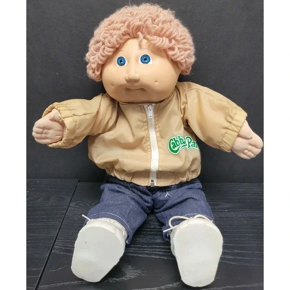 1985 Cabbage Patch Kids Boy Doll Vick Hudson Sept 1st Cert & Box READ 1 - Picture 8 of 16